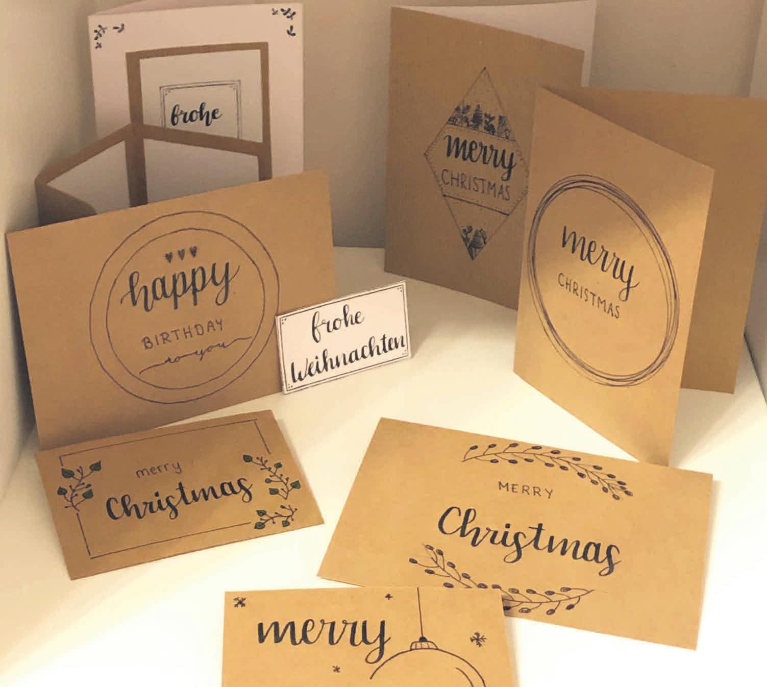 Weihnachtskarten von Finja Kruse Weihnachtskarten von Finja Kruse