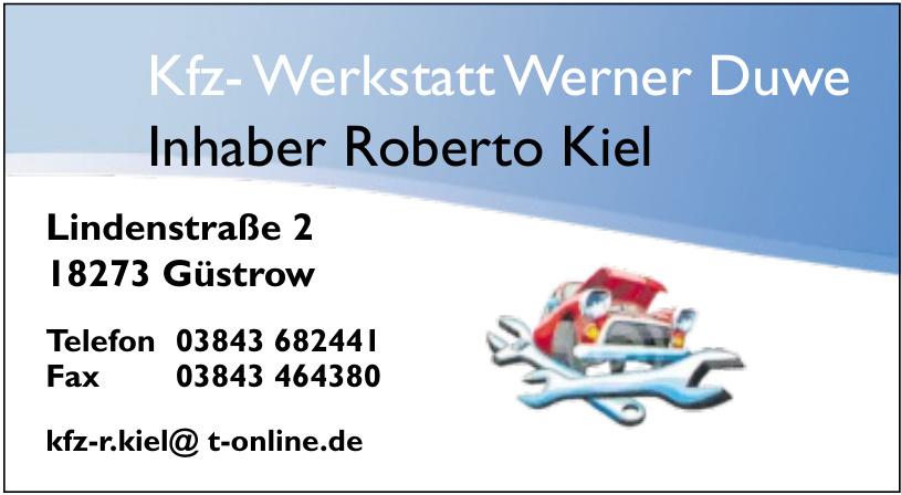 Kfz-Werkstatt Werner Duwe