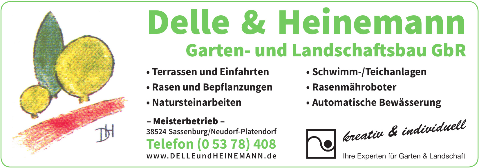 Delle & Heinemann Garten- und Landschaftsbau GbR Delle & Heinemann Garten- und Landschaftsbau GbR