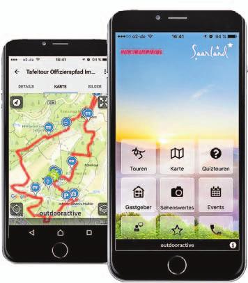 Die SaarlandTouren-App steht kostenlos im Google Play Store und im Apple AppStore zum Download bereit. Die SaarlandTouren-App steht kostenlos im Google Play Store und im Apple AppStore zum Download bereit.