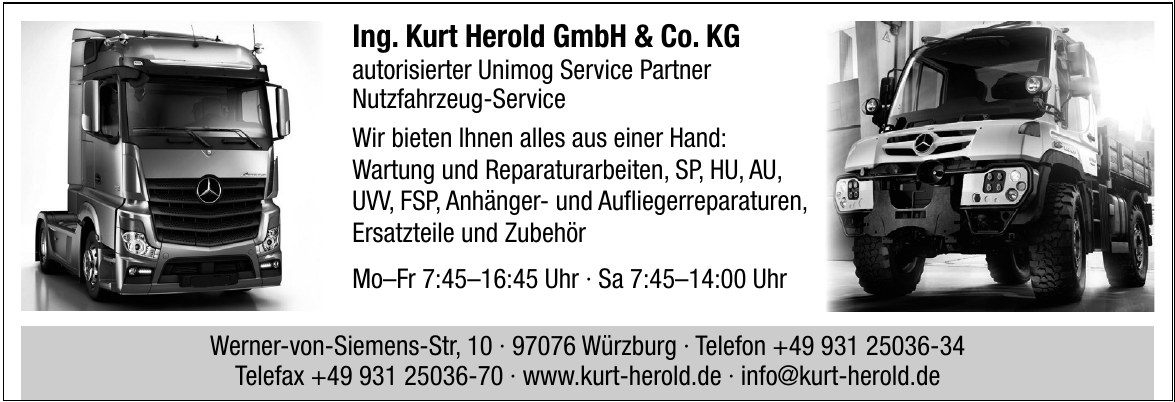Ing. Kurt Herold GmbH & Co. KG Ing. Kurt Herold GmbH & Co. KG