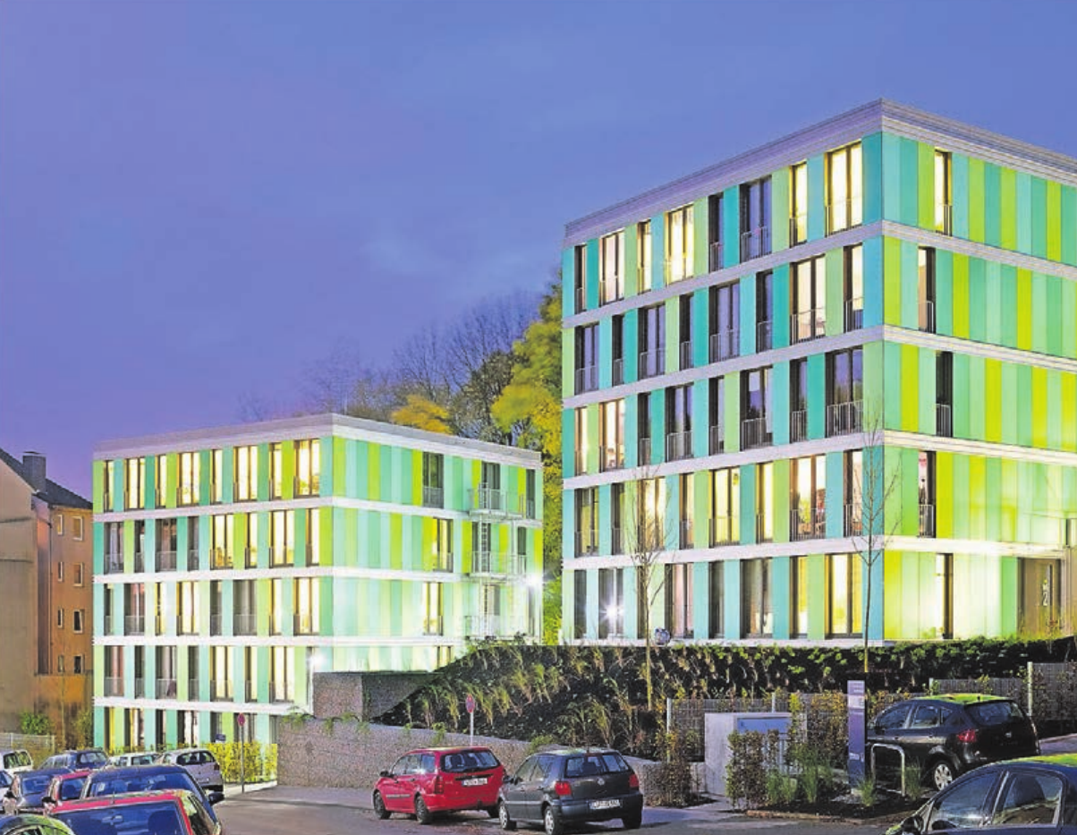 Das Studentenwohnheim Im Ostersiepen wurde von ACMS entwickelt. Das Studentenwohnheim Im Ostersiepen wurde von ACMS entwickelt.
