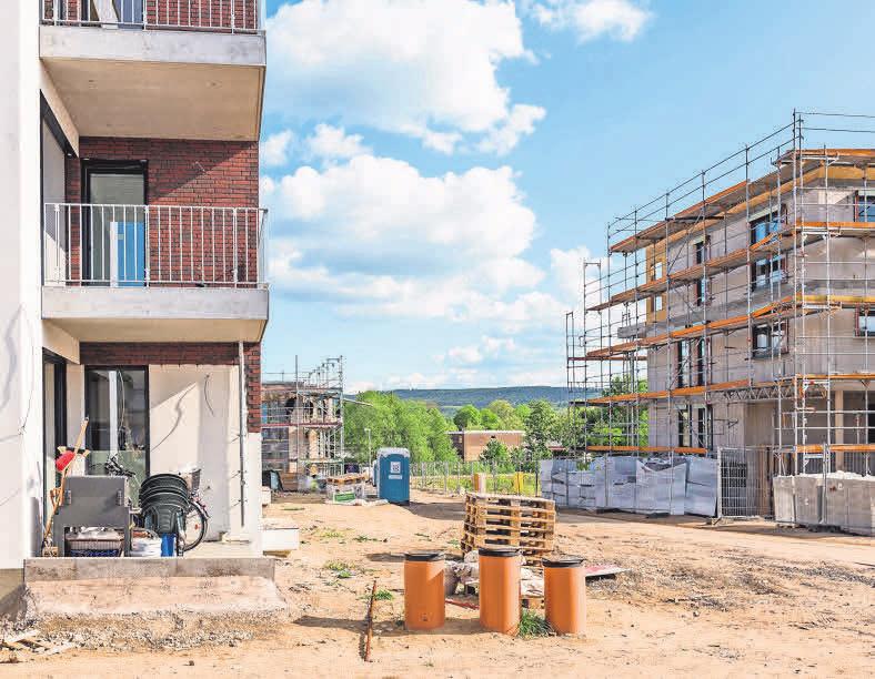 BUNTE MISCHUNG: Im Baugebiet Klostergrund in Wennigsen entstehen unterschiedliche Wohnformen. BUNTE MISCHUNG: Im Baugebiet Klostergrund in Wennigsen entstehen unterschiedliche Wohnformen.
