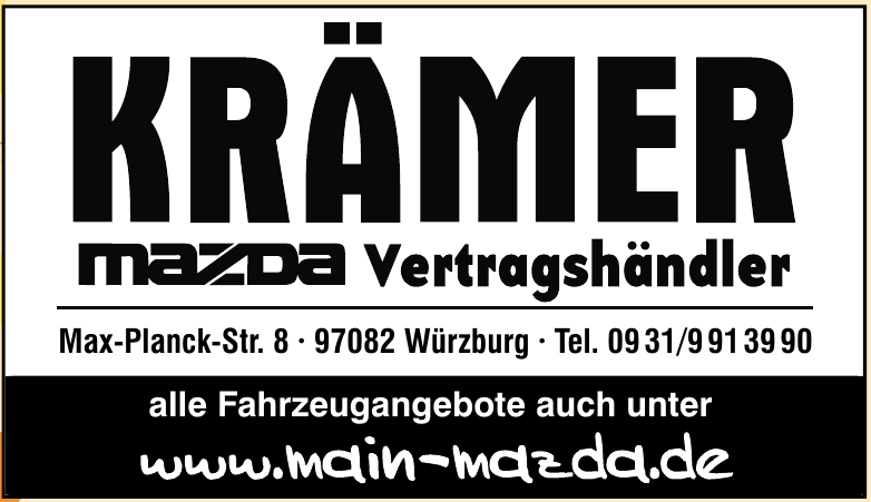 Krämer Mazda Vertragshändler Krämer Mazda Vertragshändler