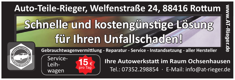 Auto-Teile-Rieger Auto-Teile-Rieger
