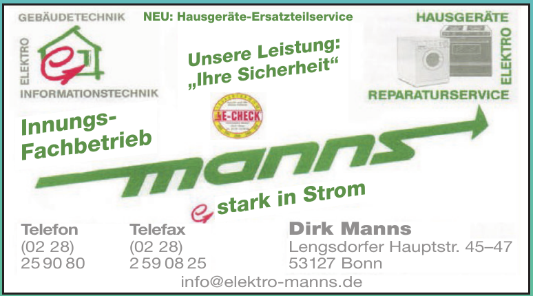 Elektro Manns Elektro Manns