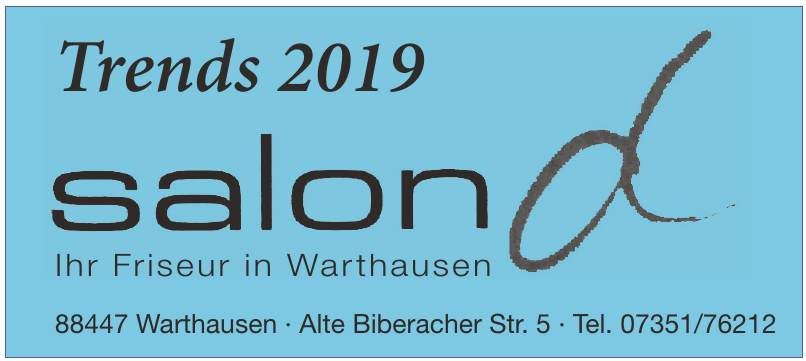 Friseurgeschäft Salon D. Inh. Dieter Teifke Friseurgeschäft Salon D. Inh. Dieter Teifke