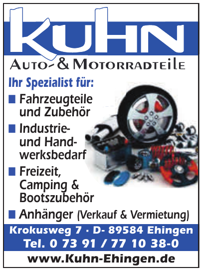 Kuhn Auto- & Motorradteile Kuhn Auto- & Motorradteile