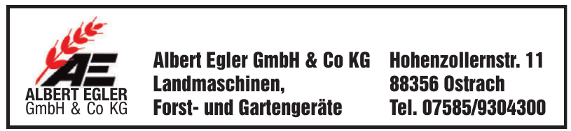 Albert Egler GmbH & Co KG Albert Egler GmbH & Co KG