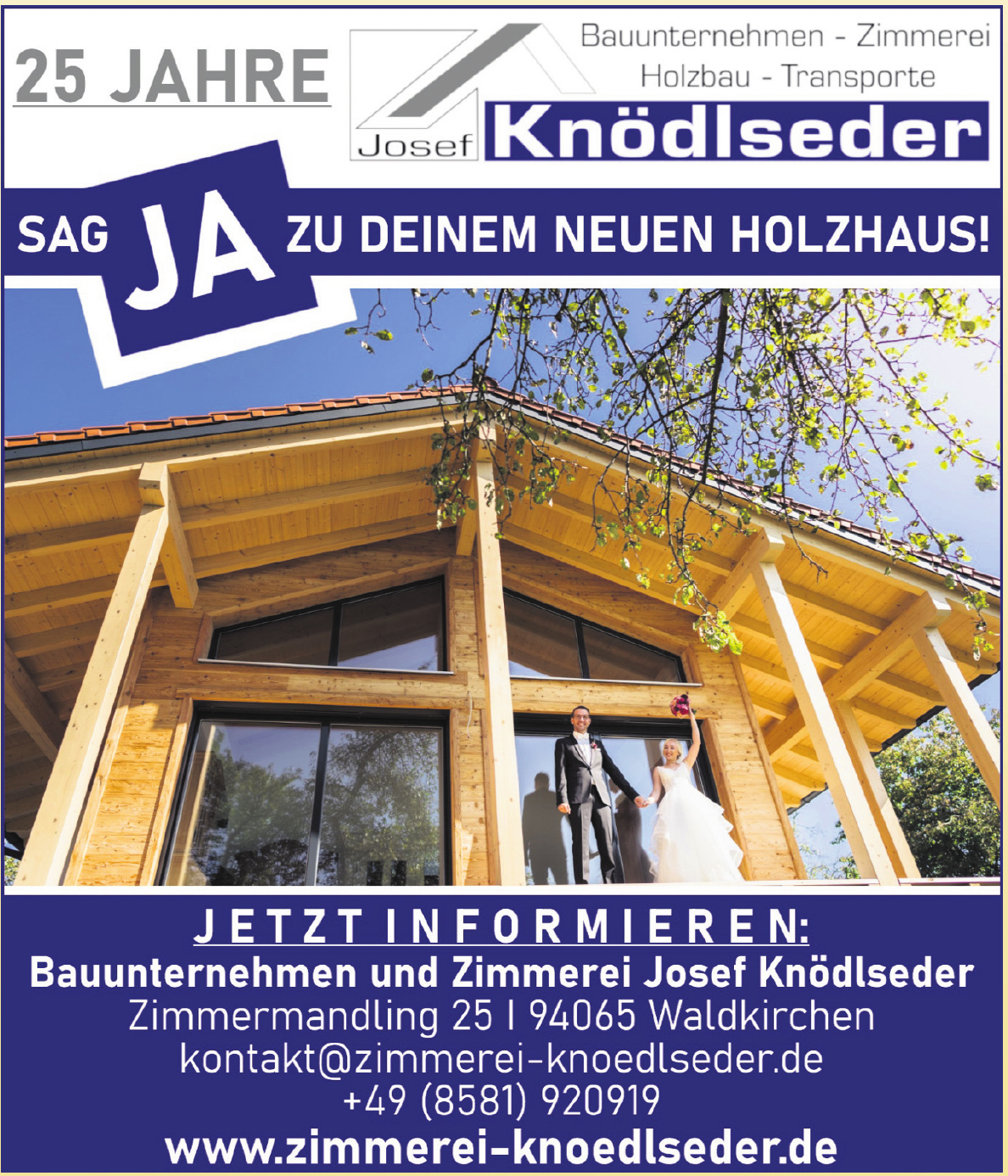 Bauunternehmen und Zimmerei Josef Knödlseder