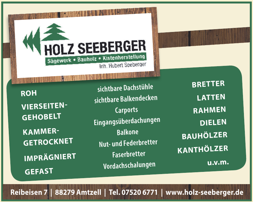 Holz Seeberger Holz Seeberger