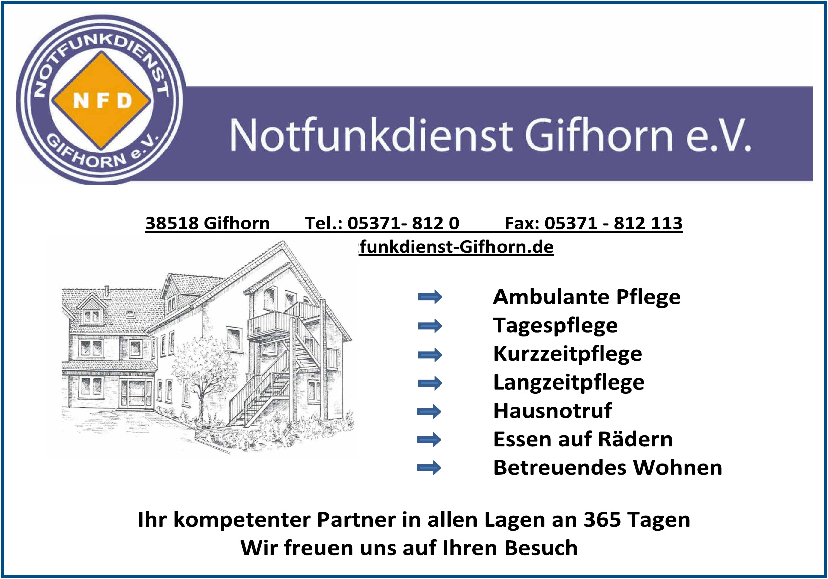 Notfunkdienst Gifthorn e.V. Notfunkdienst Gifthorn e.V.