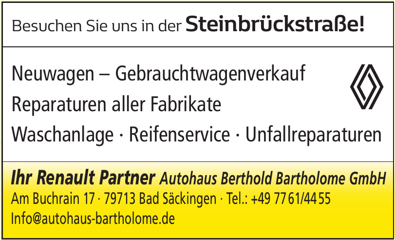 Autohaus Berthold Bartholome GmbH