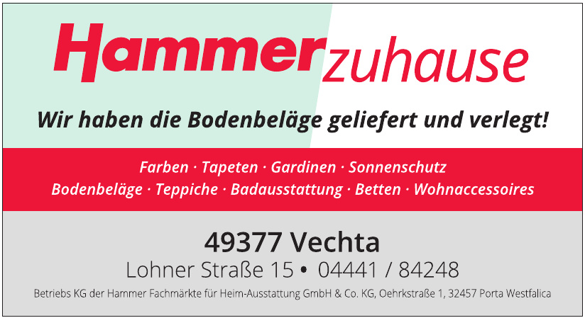 Hammer Fachmärtke für Heim-Ausstattung GmbH & Co. KG
