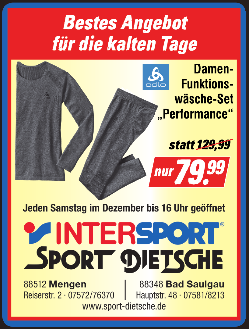 INTERSPORT DIETSCHE INTERSPORT DIETSCHE