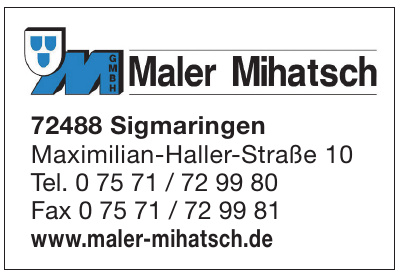Maler Mihatsch GmbH Maler Mihatsch GmbH