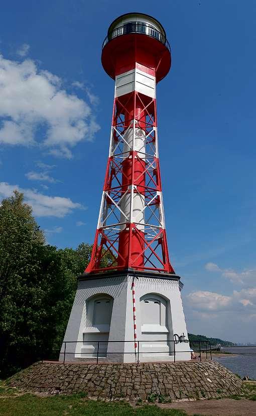 Der Leuchtturm Wittenbergen steht seit 2004 unter Denkmalschutz.