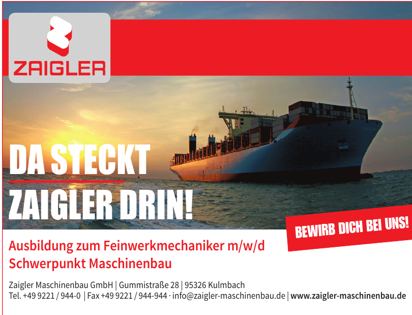 Zaigler Maschinenbau GmbH Zaigler Maschinenbau GmbH