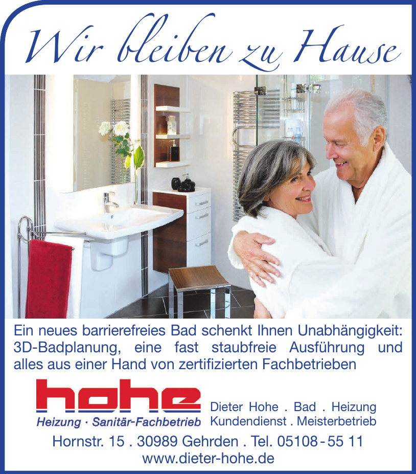 Dieter Hohe | Sanitär, Heizung, Kundendienst Dieter Hohe | Sanitär, Heizung, Kundendienst
