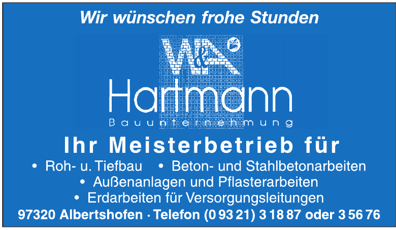 W&A Hartmann Bauunternehmung W&A Hartmann Bauunternehmung