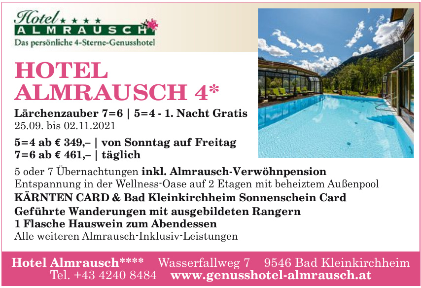 Hotel Almrausch**** 