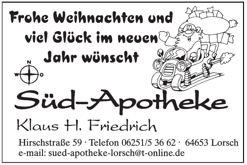 Süd-Apotheke Klaus H. Friedrich