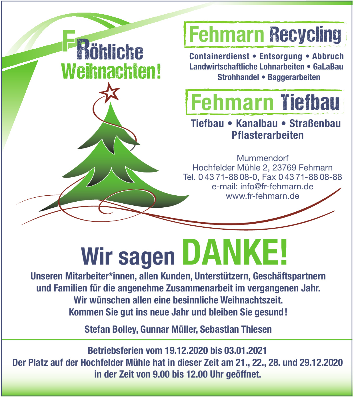 FR-Fehmarn Recycling FR-Fehmarn Recycling