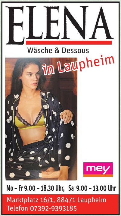 ELENA Wäsche & Dessous ELENA Wäsche & Dessous