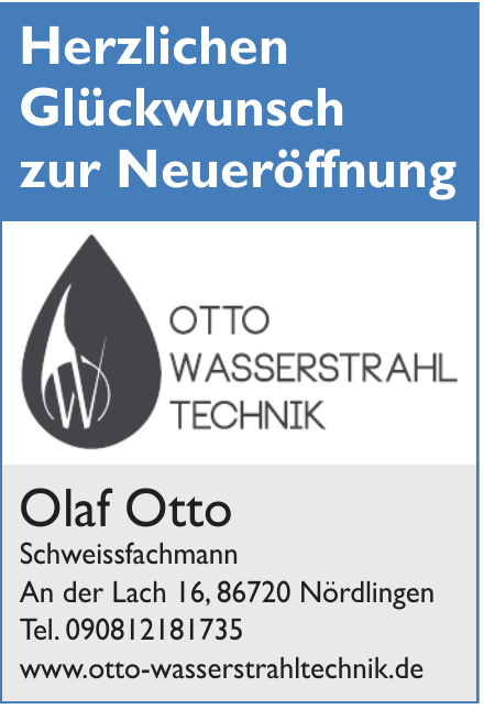 Otto Wasserstrahl Technik