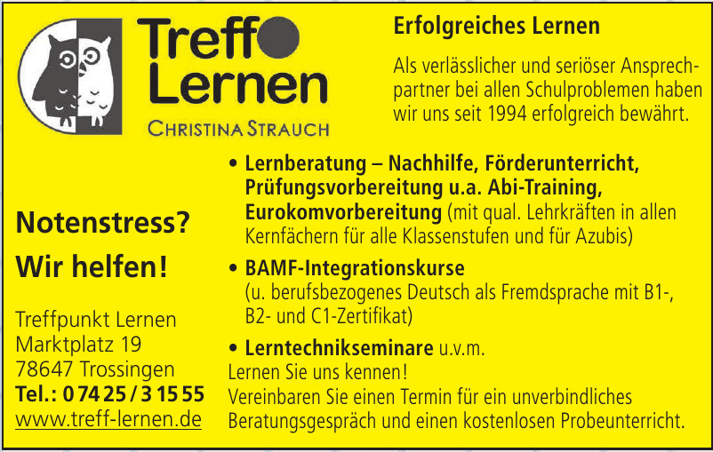 Treff Lernen Treff Lernen