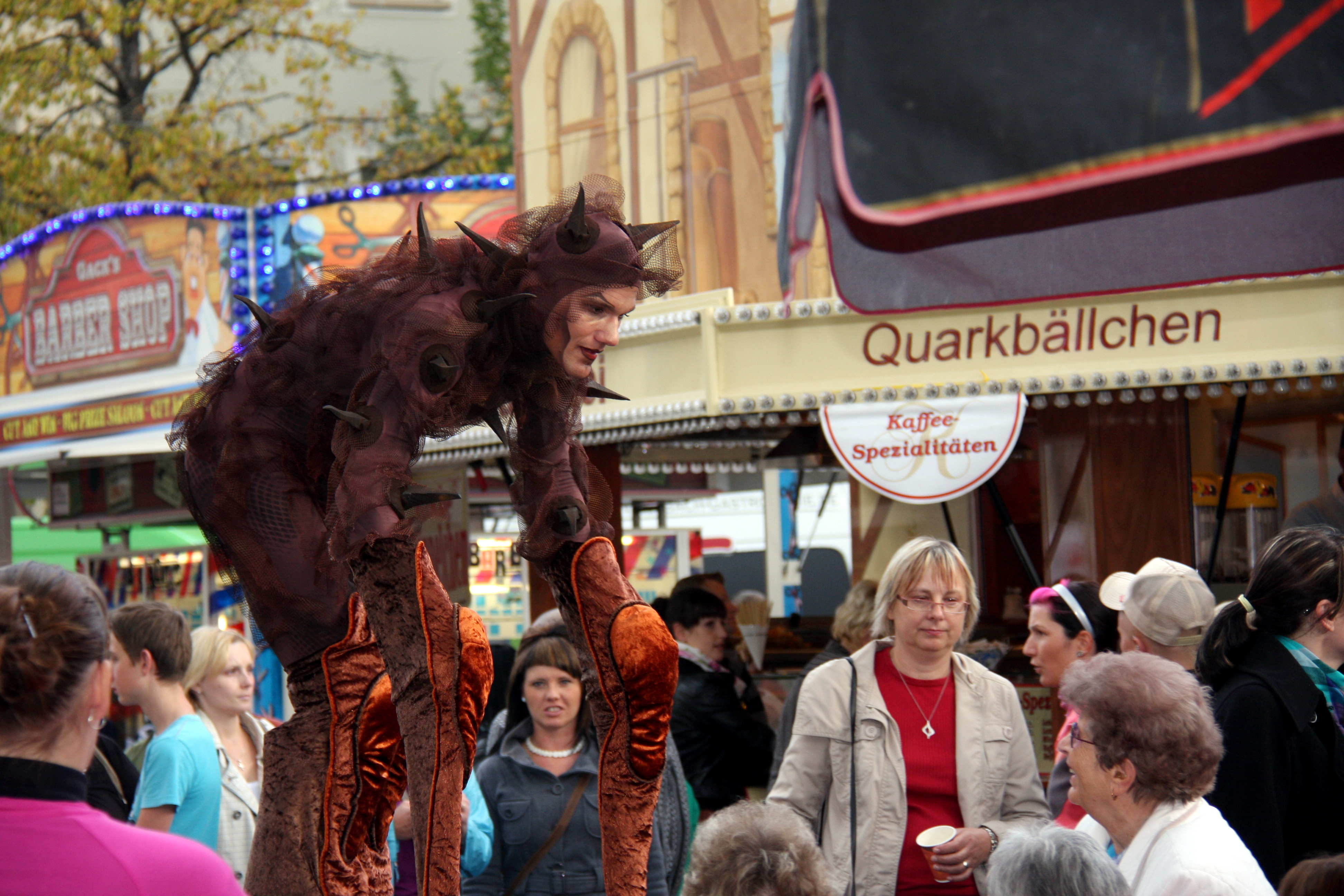Dieses Wesen zog 2012 alle Blick auf sich. FOTO: MZ-ARCHIV/C. WUJTSCHIK Dieses Wesen zog 2012 alle Blick auf sich. FOTO: MZ-ARCHIV/C. WUJTSCHIK