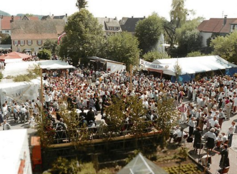 Die Gemeinde Hirrlingen lädt zum großen Jubiläumsfest und feiert gleich zwei große Ereignisse der Ortsgeschichte. Bilder: Pius Saile