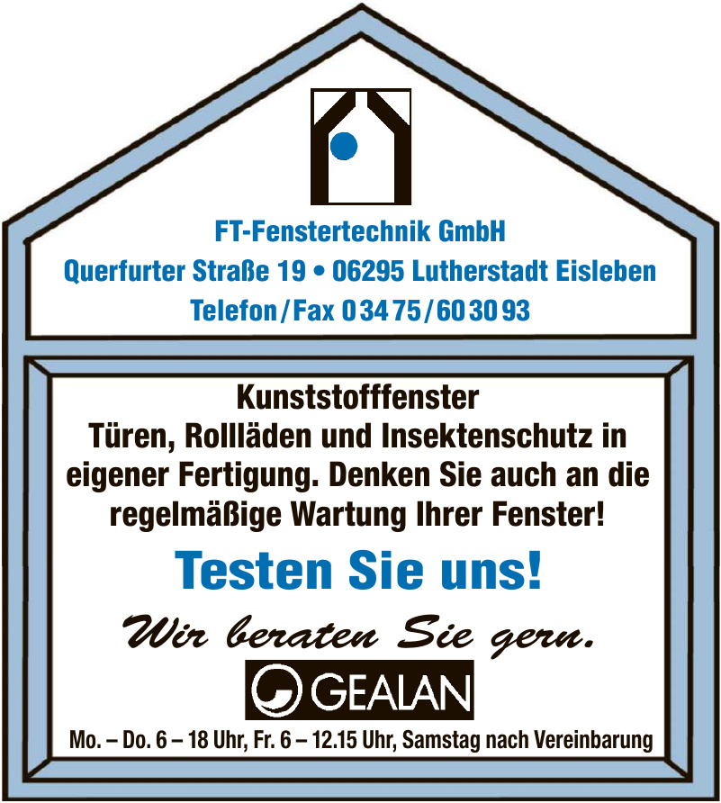 FT-Fenstertechnik GmbH