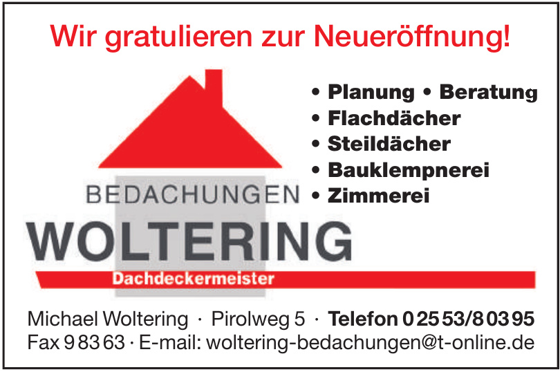 Bedachungen Michael Woltering Bedachungen Michael Woltering