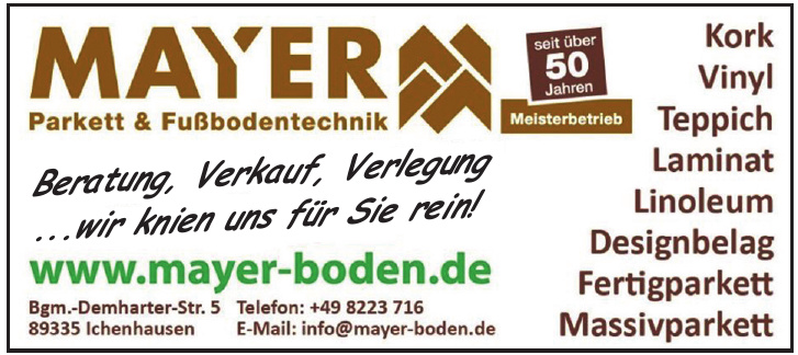 Mayer Parkett & Fußbodentechnik