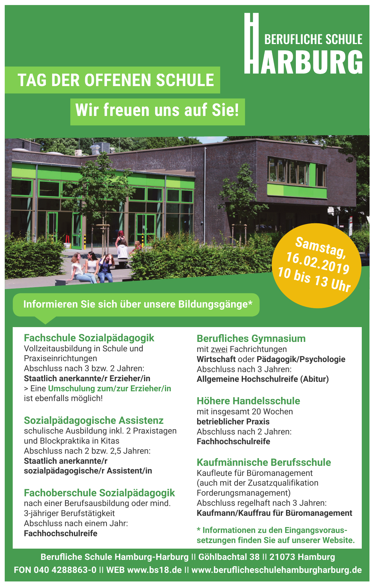 Berufliche Schule Hamburg-Harburg Berufliche Schule Hamburg-Harburg