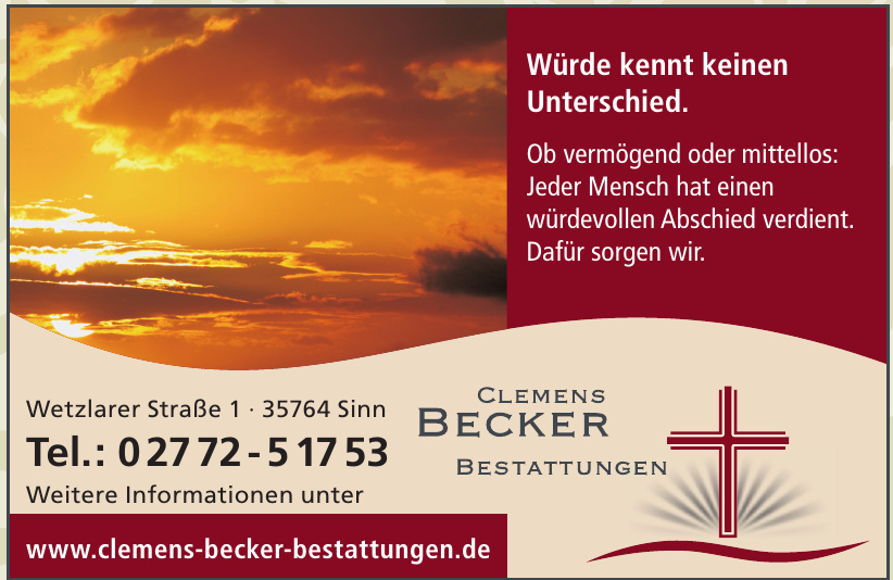Clemens Becker Bestattungen