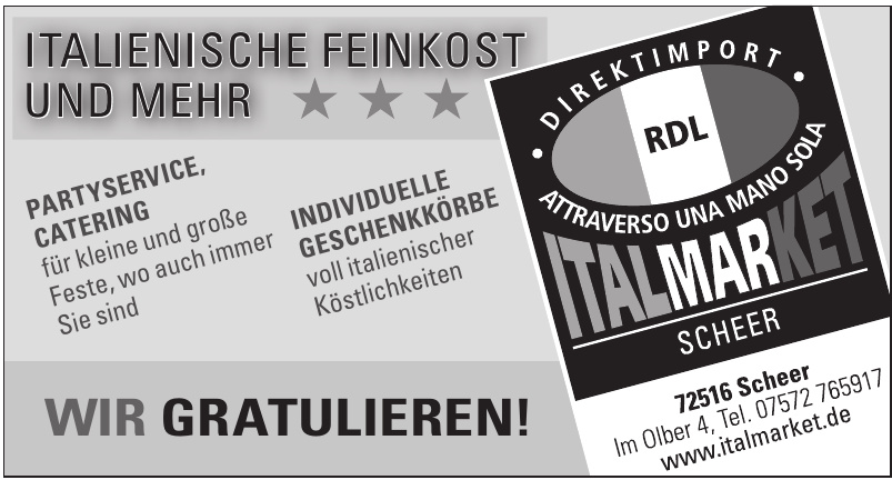 Italmarket Ravensburg Italmarket Ravensburg