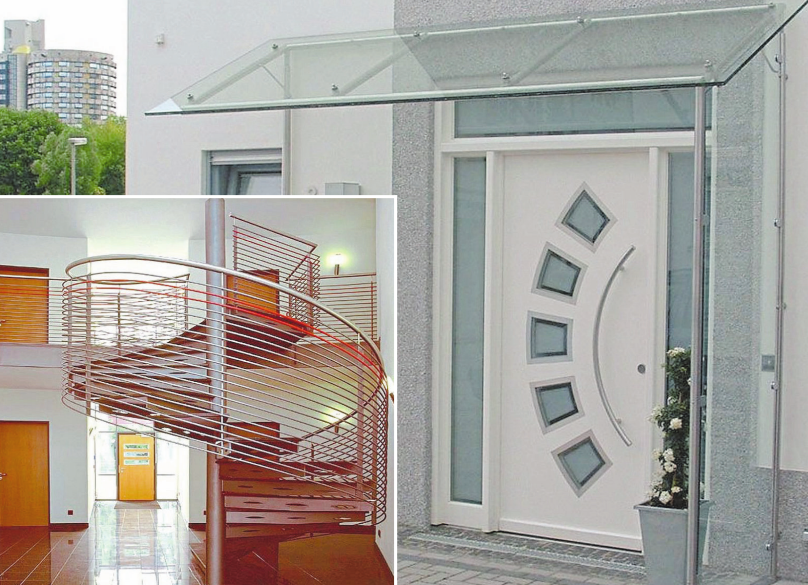 Ob Treppenanlagen (kl. Foto) oder Vordächer. Das Familienunternehmen Metallverarbeitung Marschalck GmbH & Co. KG an der Junkersstraße 15 im Steinfurter Gewerbegebiet Sonnenschein verfügt im Stahlbau über eine mehr als 20 Jahre lange Erfahrung. Fotos: Metallverarbeitung Marschalck GmbH & Co. KG Ob Treppenanlagen (kl. Foto) oder Vordächer. Das Familienunternehmen Metallverarbeitung Marschalck GmbH & Co. KG an der Junkersstraße 15 im Steinfurter Gewerbegebiet Sonnenschein verfügt im Stahlbau über eine mehr als 20 Jahre lange Erfahrung. Fotos: Metallverarbeitung Marschalck GmbH & Co. KG