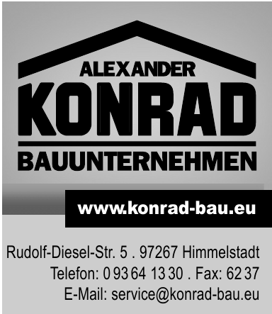 Alexander Konrad Bauunternehmen Alexander Konrad Bauunternehmen