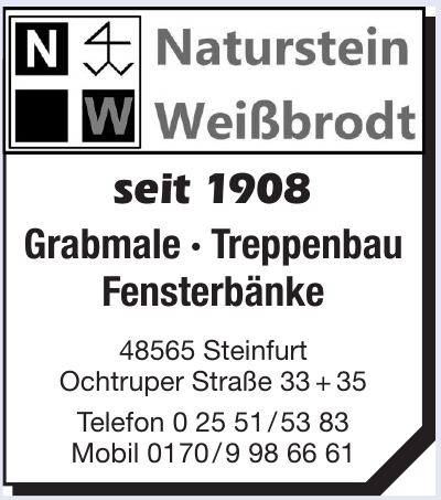 Naturstein Weißbrodt Naturstein Weißbrodt