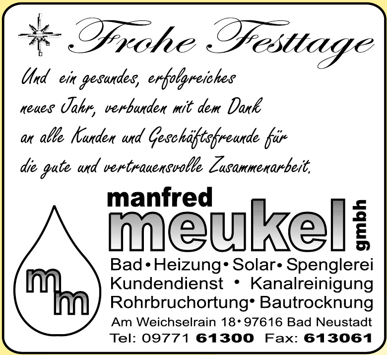 Manfred Meukel GmbH Manfred Meukel GmbH