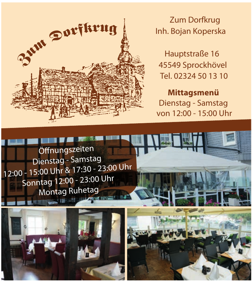 Zum Dorfkrug Zum Dorfkrug
