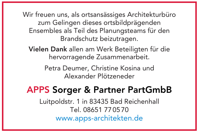 APPS Sorger & Partner PartGmbB