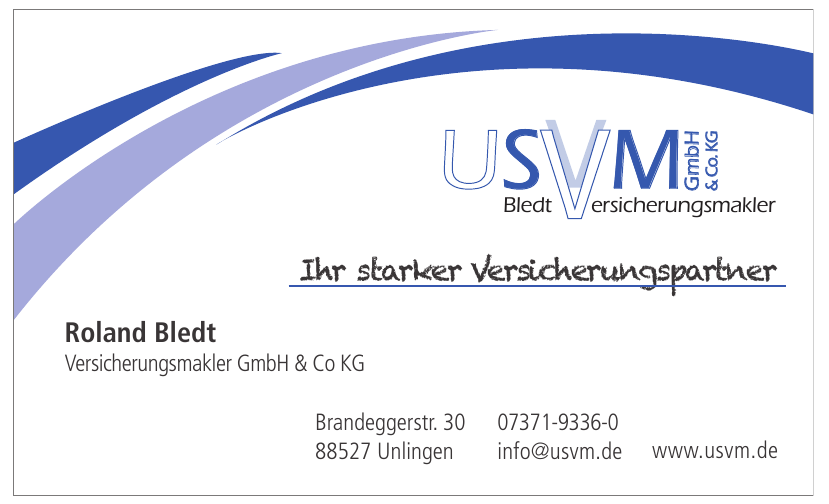Roland Bledt Versicherungsmakler GmbH & Co KG Roland Bledt Versicherungsmakler GmbH & Co KG