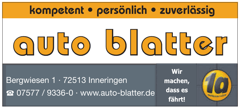 Auto Blatter Auto Blatter