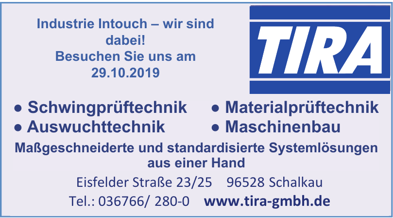 TIRA GmbH TIRA GmbH