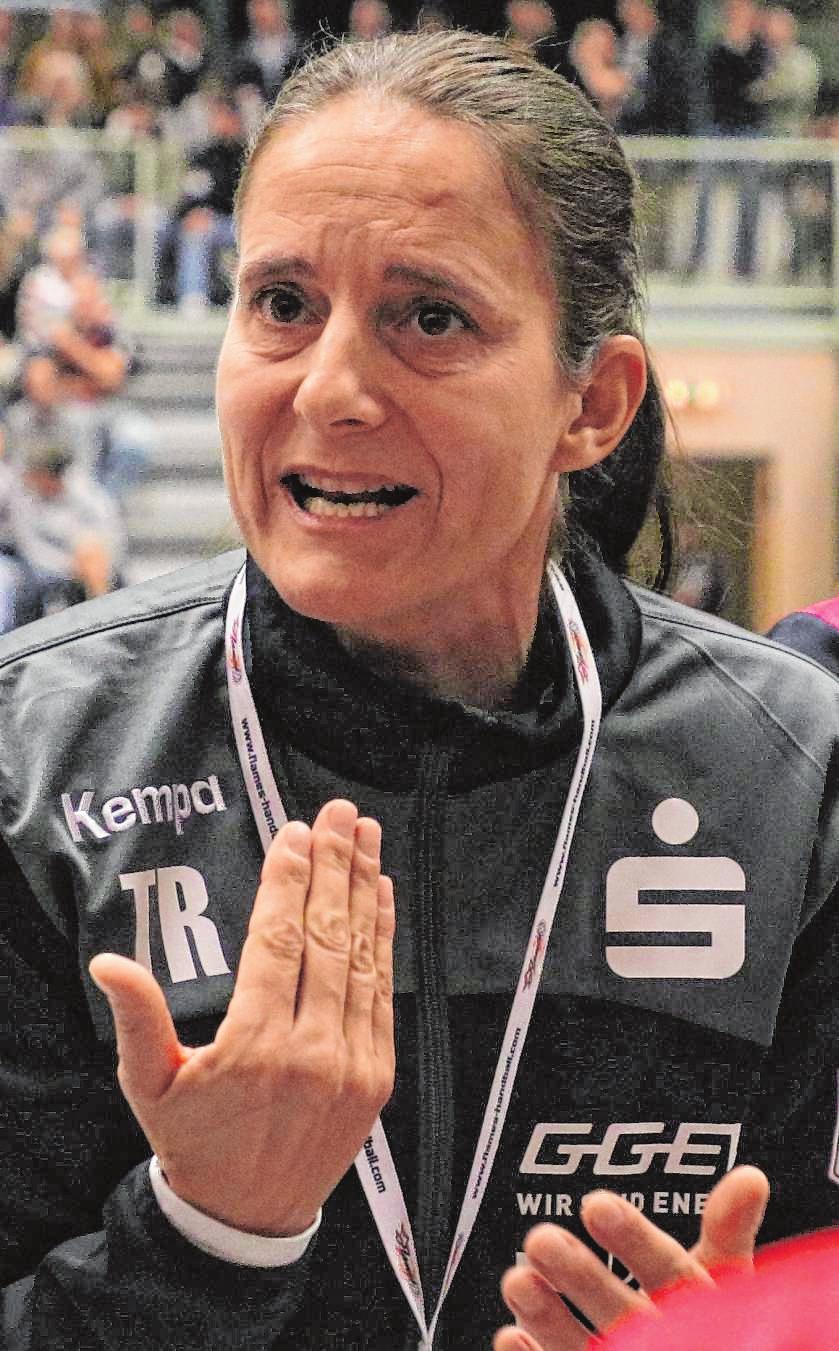 Unter Hochspannung: Flames-Trainerin Heike Ahlgrimm. Unter Hochspannung: Flames-Trainerin Heike Ahlgrimm.