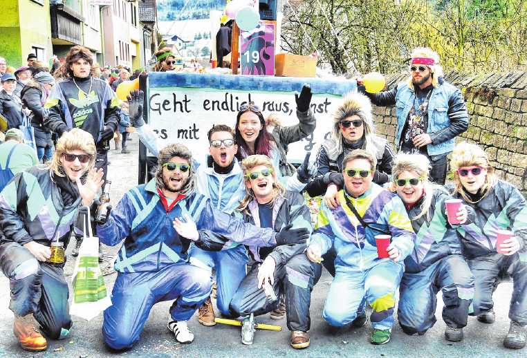 Rienecker Fasenachtszug Faschingsdienstag Am 5 Marz 2019