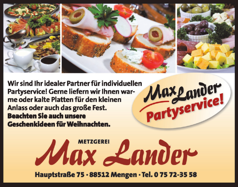 Metzgerei Max lander Metzgerei Max lander